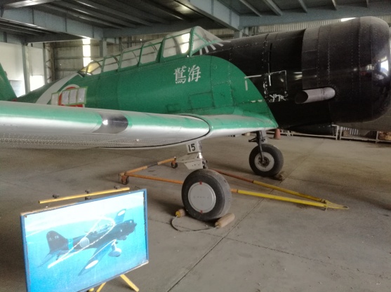 Replica Japanese plane used in Tora, Tora movie